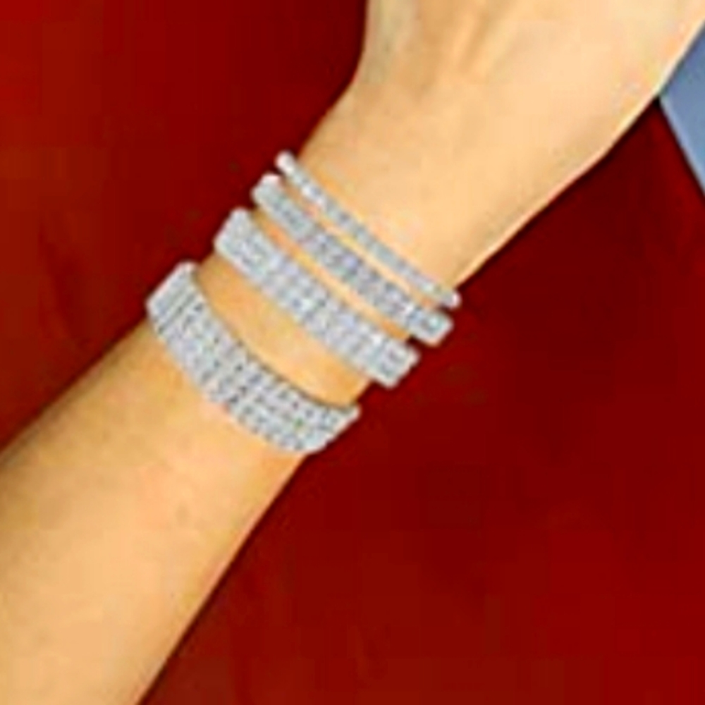 Glamorous Night Club Bracelets Set of 4 NWT
